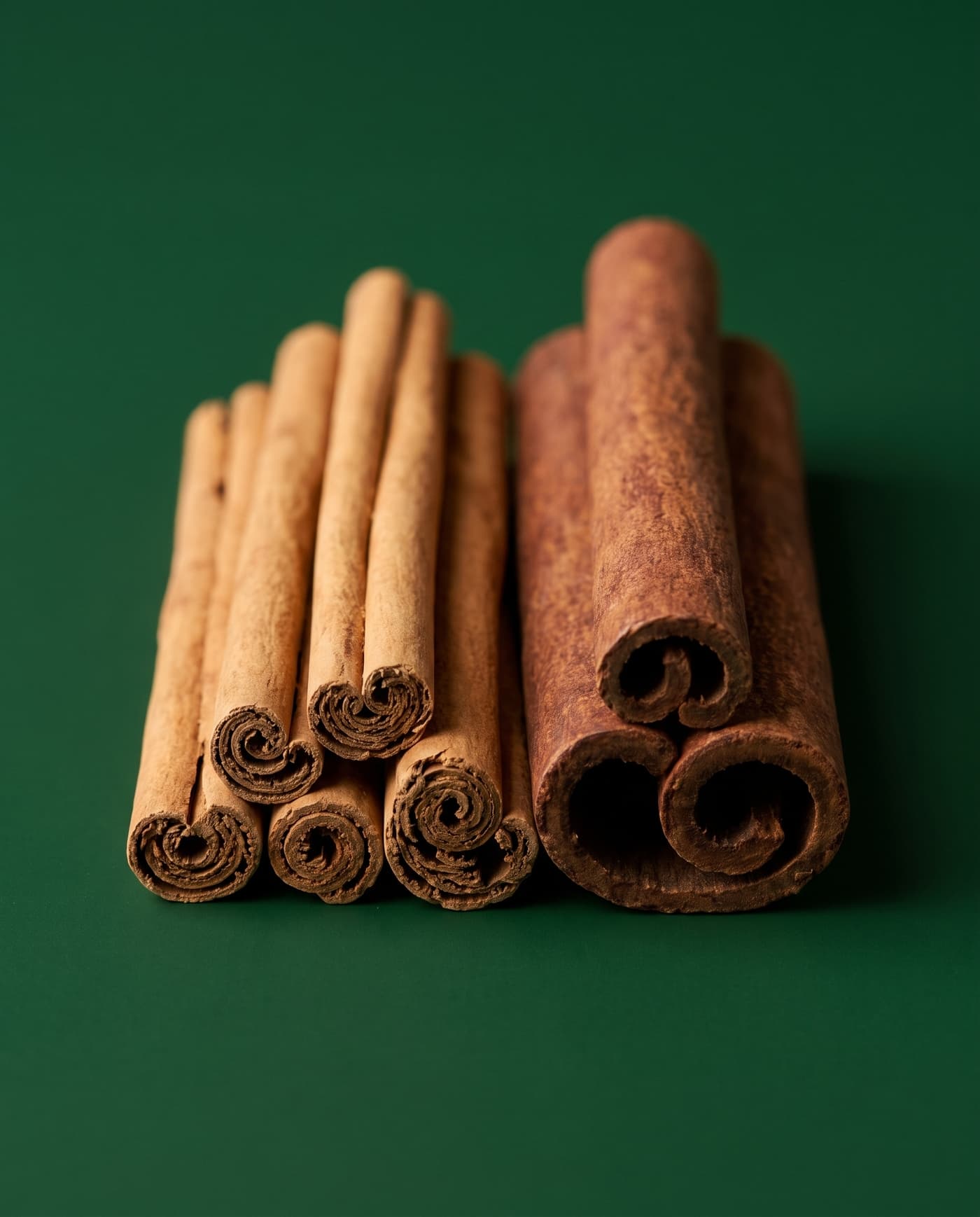 Canela — Duas árvores, duas canelas.