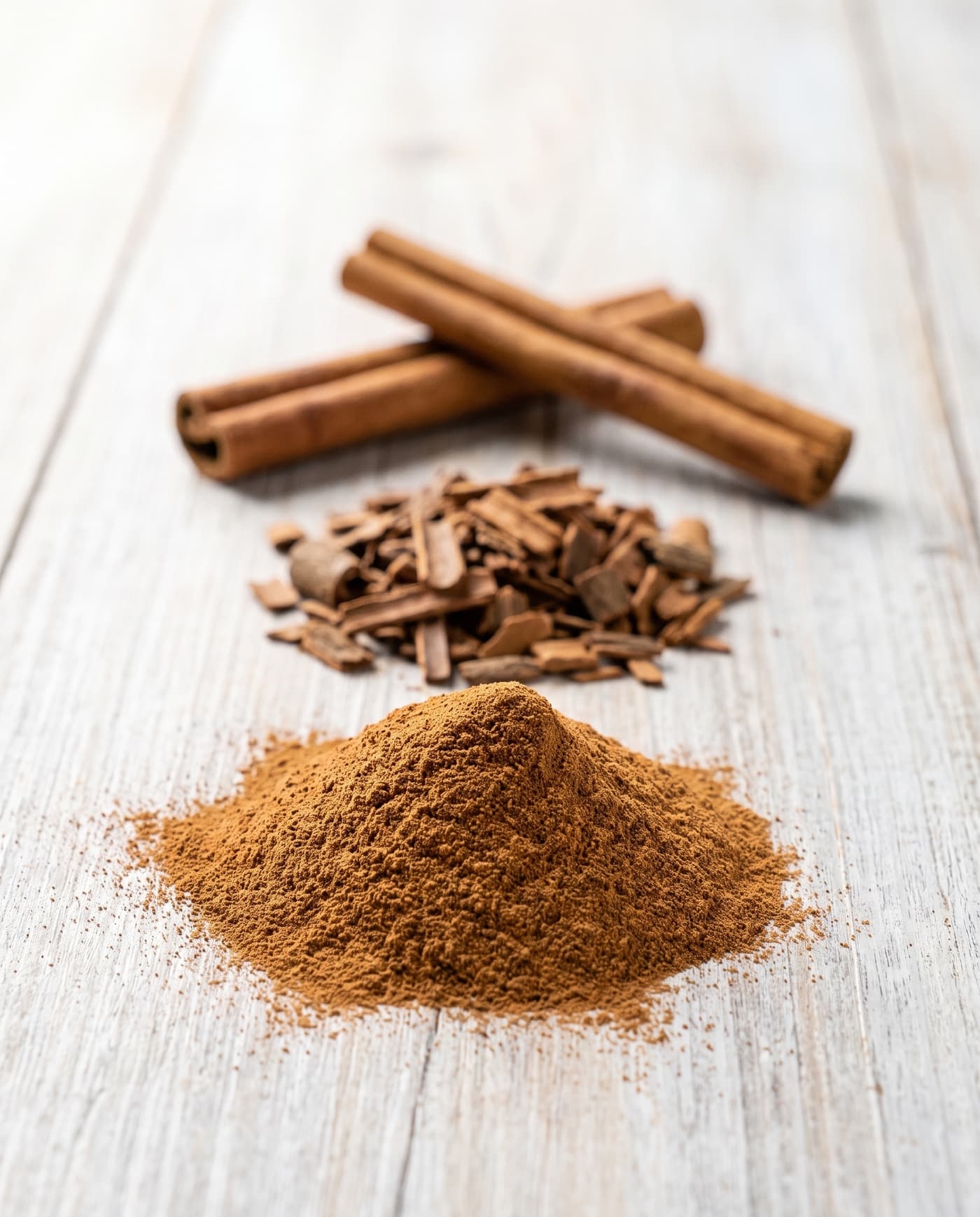 Canela — Da rama à moída.