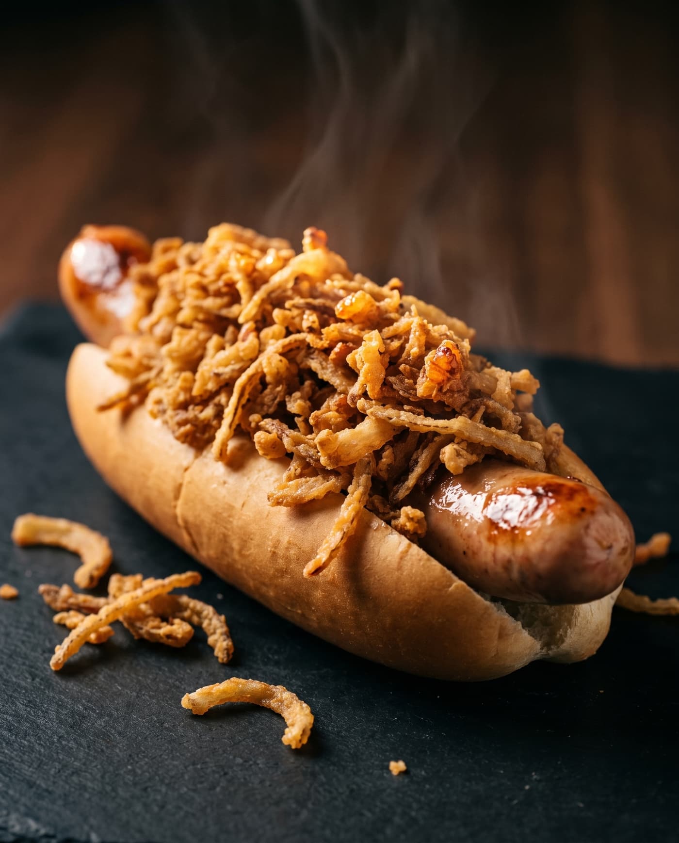 Cebola Frita Crispy — Do hot dog dinamarquês ao balcão brasileiro.