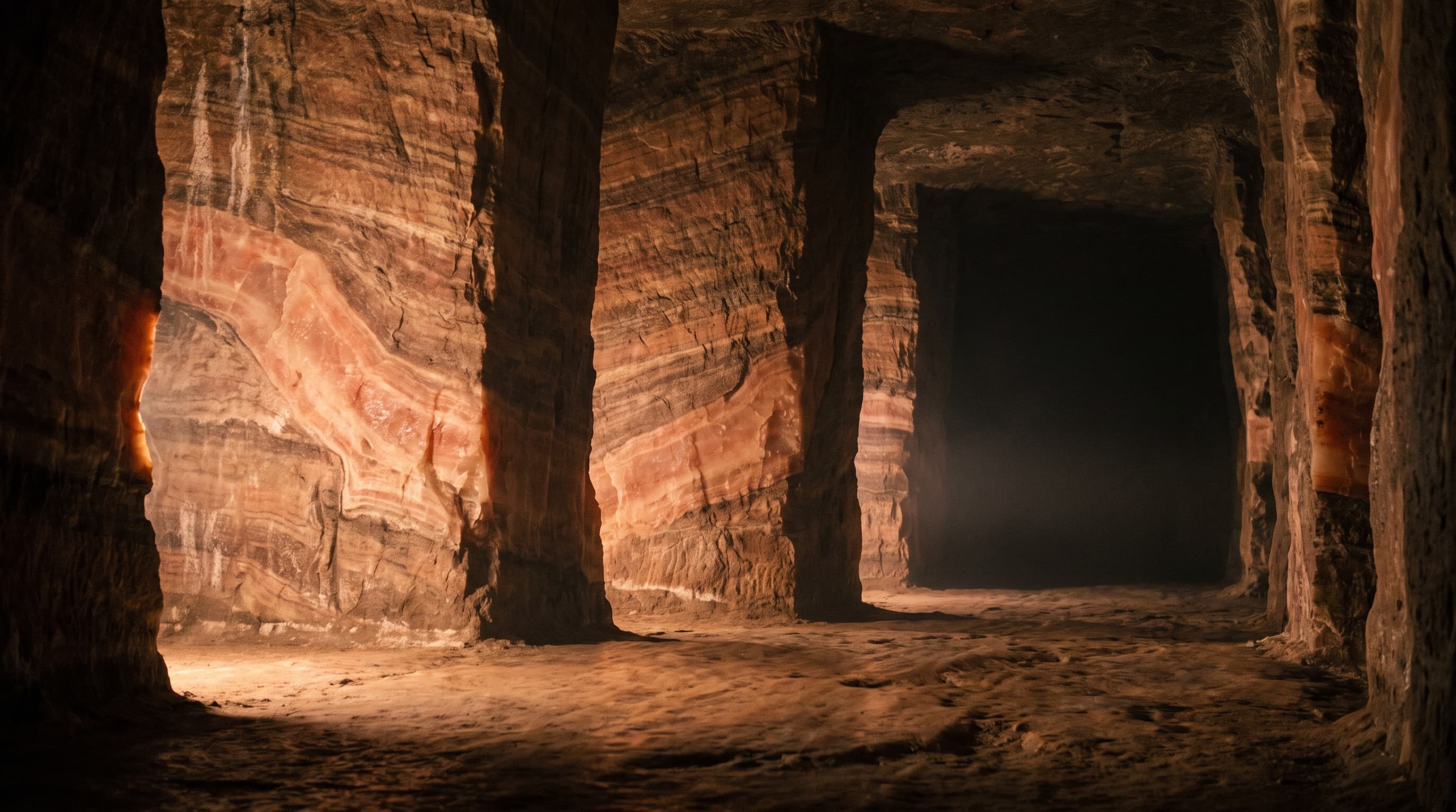 Khewra, a mina do sal rosa.